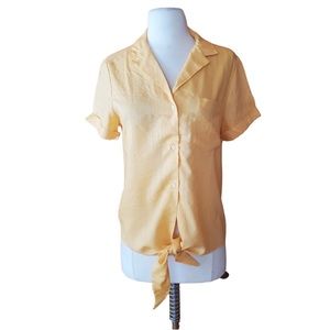 1980s i.d. Pale Orange‎ Blouse